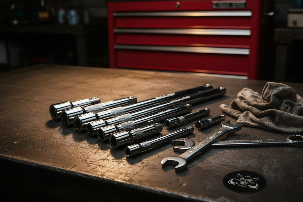 Veldvark Mechanic Lifestyle Shot